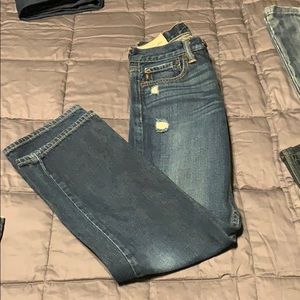 Boys Abercrombie jeans.